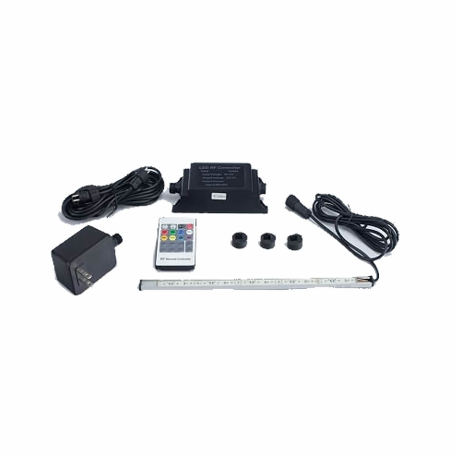 American Pond Controllable Color Changing LED Light Strip 11" for Spillways