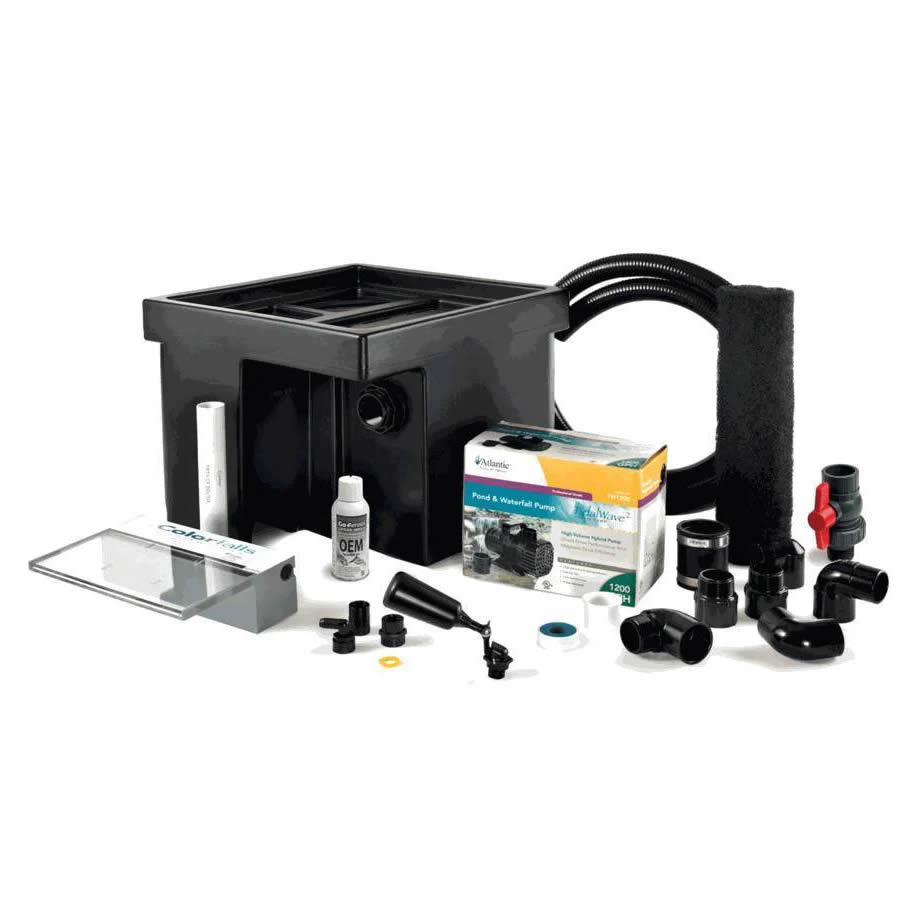 Atlantic Complete 12" SOL White ColorFalls Waterfall Kit