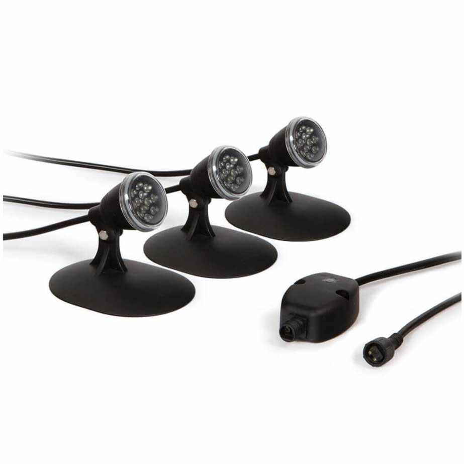 Atlantic 3 Pack of 1-Watt Warm White LED Pond Light