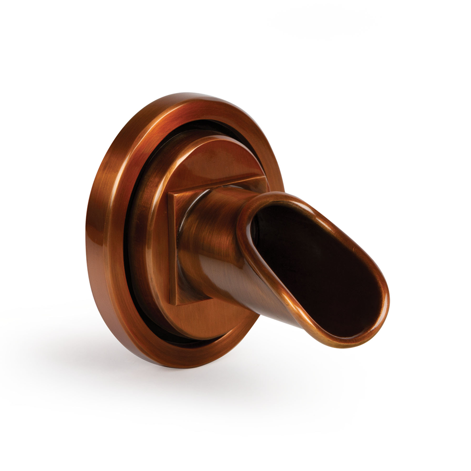 Atlantic Ravenna Copper Finish Formal Spillway Wall Spout