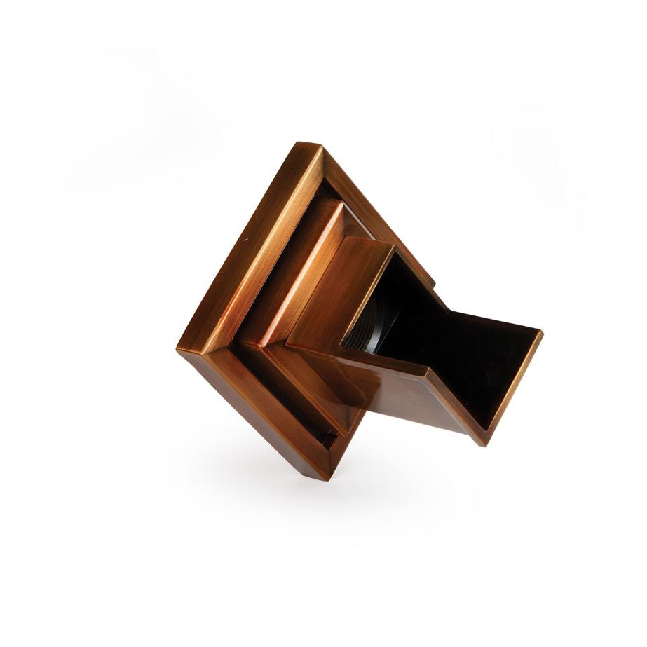 Atlantic Verona Copper FInish Formal Spillway Wall Spout