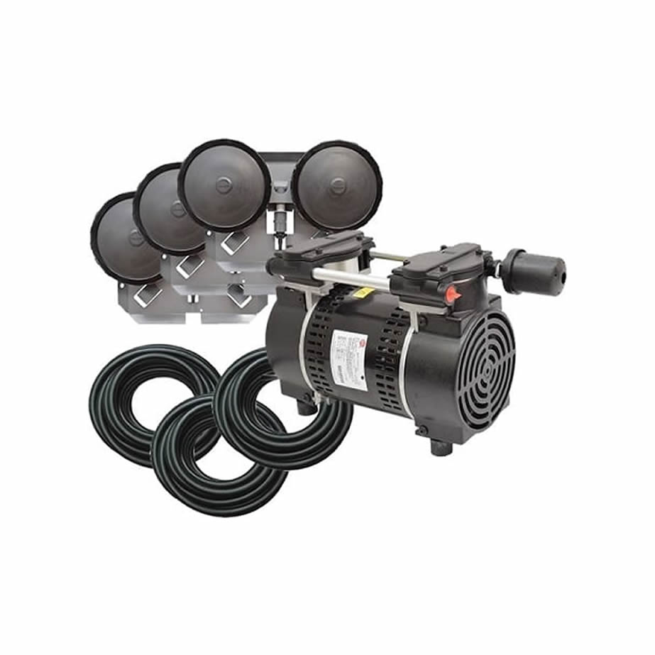 EasyPro 3/4 HP Rocking Piston Aeration System Aerates up to 50 feet deep