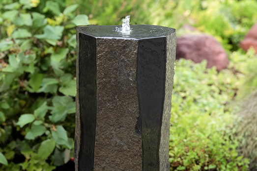 EasyPro Three pack basalt column fountains 20", 27", 35"