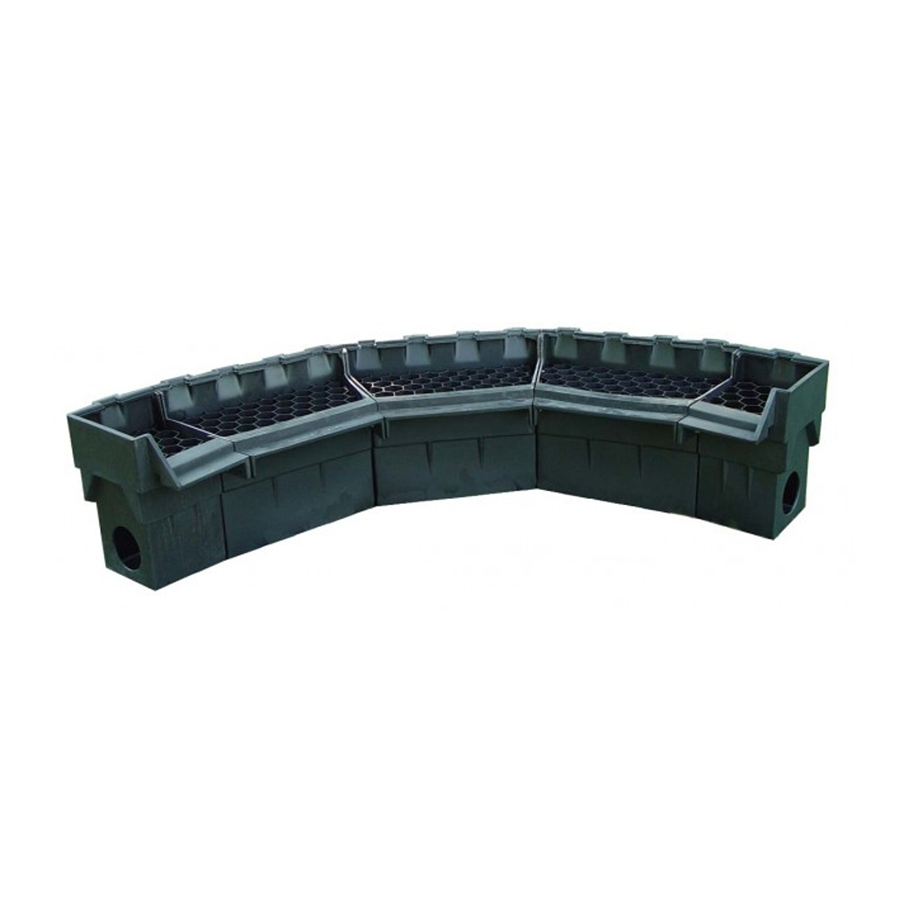EasyPro Pro Series 16" Inward Curving Waterfall Spillway Extension