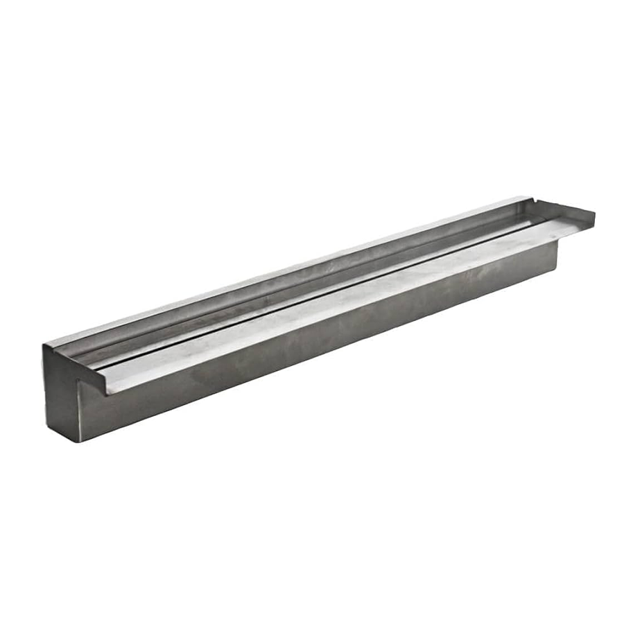EasyPro Stainless Steel Vianti Falls 23.5" Spillway SSS23 with 2" Lip