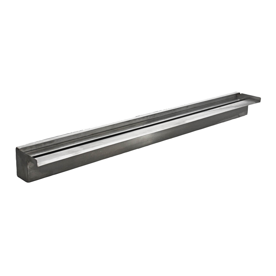 EasyPro Stainless Steel Vianti Falls 35.5" Spillway SSS35 with 2" Lip