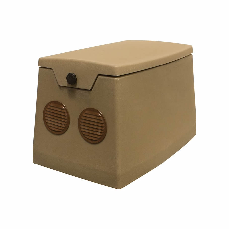 EasyPro Weatherproof Cabinet for Pond Aerators 115V Cooling Fan Included