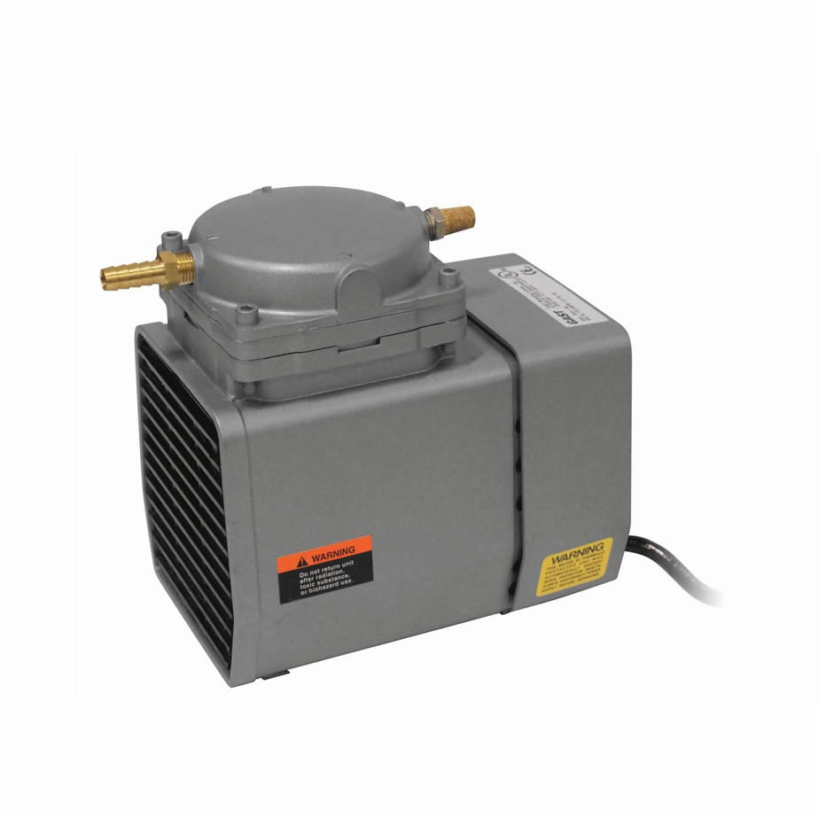 Gast 1/8 HP Small Continuous Duty Diaphragm Air Compressor