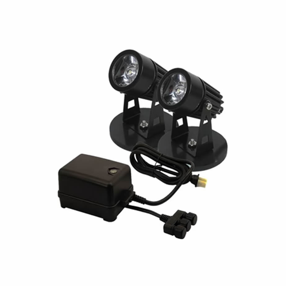 Two LED6WW 6 Watt Underwater LED Light plus MT20 Transformer